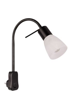 Trio Levisto 891010132 zwarte stekkerlamp