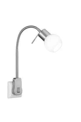 Trio Fred 891770107 stekkerlamp staal