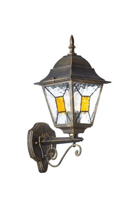 Brilliant Janel 90981A86 zwartgouden buitenlamp