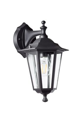Brilliant Carleen 90987A06 mat zwarte buitenlamp hangend