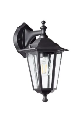 Brilliant Carleen 90987A06 mat zwarte buitenlamp hangend