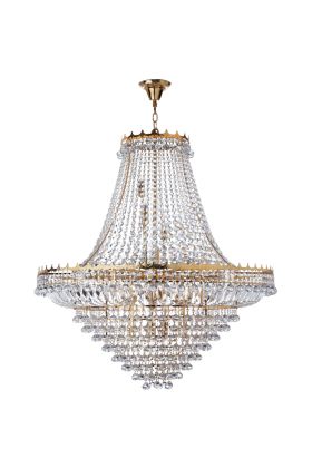 Searchlight Versailles 9112-102GO goud kleurige zak kroonluchter