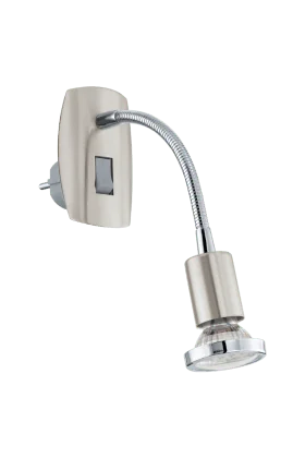 Eglo Mini 4 LED stekkerlamp 92933 chroom