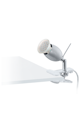 Eglo Banny 1 LED bureaulamp 93119 zilver