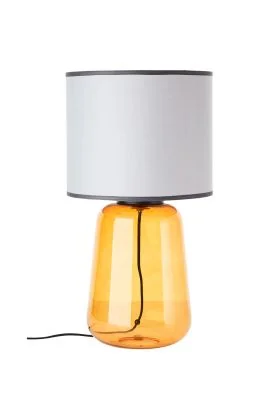 Brilliant Hydra 94546/22 geel met grijze tafellamp