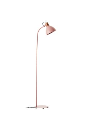 Brilliant Erena 94556/04 roze vloerlamp met hout