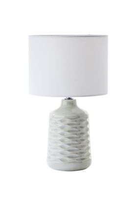 Brilliant Ilysa 94569/22 grijs met witte tafellamp