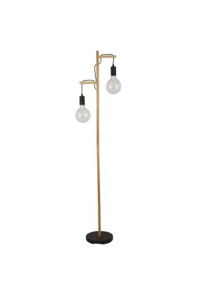 Searchlight Barn EU95041-2BR houten vloerlamp