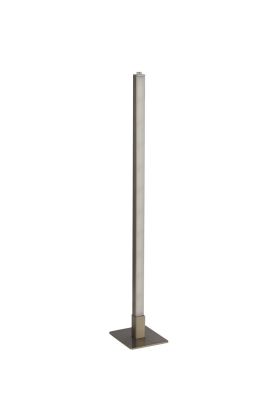 Searchlight Tribeca EU96382-1SS staal kleurige tafellamp met touchdimmer