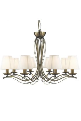 Searchlight Andretti 9828-8AB bronzen kroonluchter