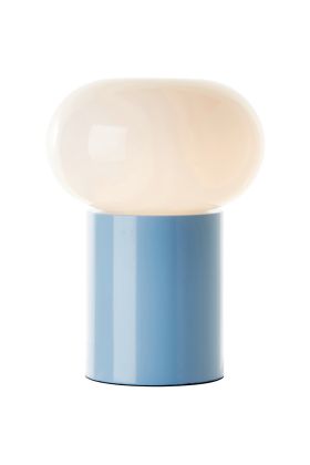 Brilliant Knut 99003/03 blauwe tafellamp