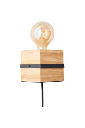Brilliant Benny 99705/76 bamboe wandlamp