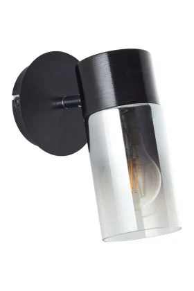 Brilliant Alia 99861/93 zwarte spot met rookglas