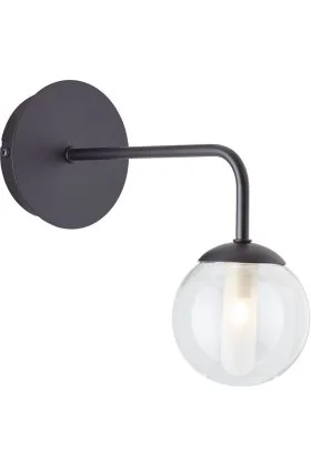 Brilliant Gitse 99906/76 zwart badkamer wandlamp