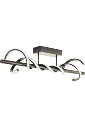 Brilliant Amalie G99816/06 zwarte design plafondlamp