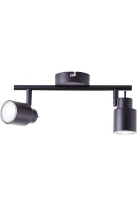 Brilliant Tanah G74513/76 mat zwarte plafondspot