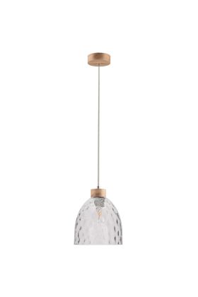 Hanglamp Aura 1450174 eikenhouten hanglamp