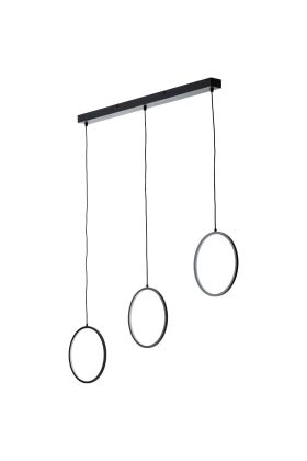 Brilliant Chaumont G99890/76 mat zwarte hanglamp