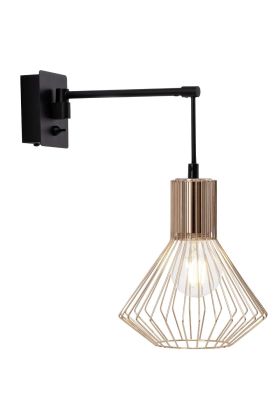 Brilliant Dalma 21090/76 wandlamp koper