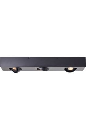 Brilliant Doro G99722/76 zwarte kantelbare spot