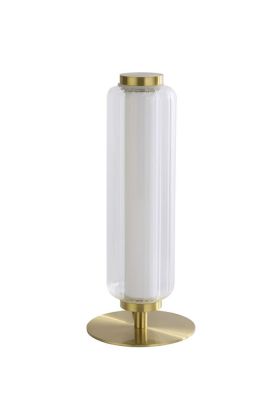 Searchlight Mod 26251SB mat messing tafellamp