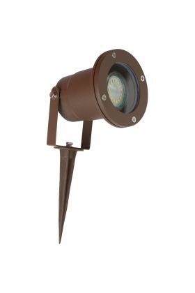 Searchlight Spikey EU5001RUS-LED roestbruine tuinspot
