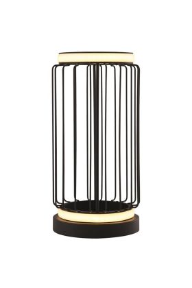 Searchlight Circolo EU54210-1BK zwarte tafellamp