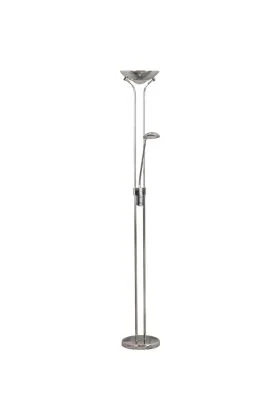Searchlight Mother EU5430CC chromen uplighter met leeslamp