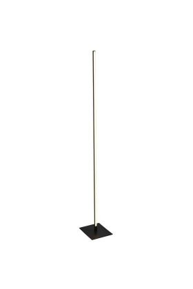 Searchlight Tribeca EU96383-1BK zwarte vloerlamp met touchdimmer