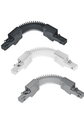 Railsysteem flexconnector zw/wi/st