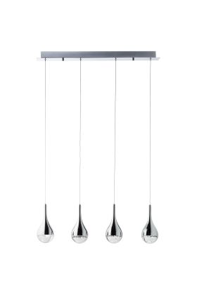 Brilliant Frizzante G93424/15 hanglamp chroom