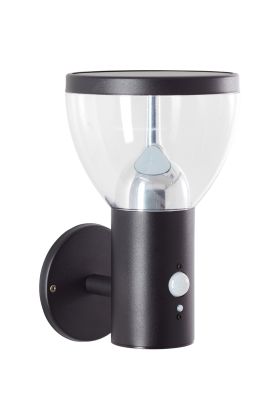 Brilliant Tulip G40410/06 solar wandlamp met bewegingsmelder