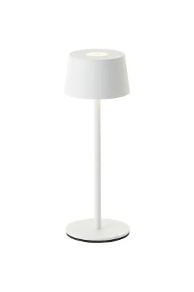Brilliant Jona G40900/05 witte tafellamp op accu