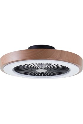 Plafondventilator Slimline hout 49cm