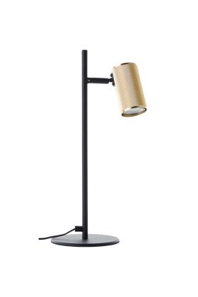 Brilliant Marty G80053/86 mat goud kleurige tafellamp