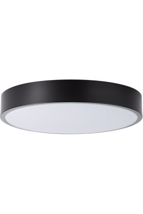 Brilliant Slimline G80569A76 zwarte plafonniere