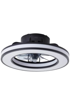 Plafondventilator Mondello zwart 42cm
