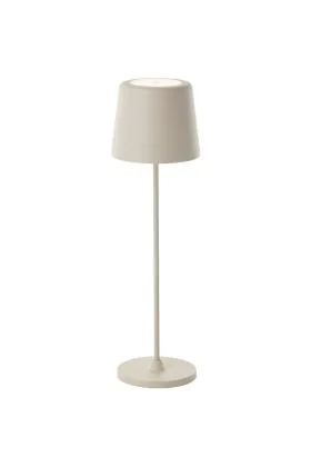 Brilliant Kaami G90939/09 beige usb oplaadbare tafellamp voor buiten