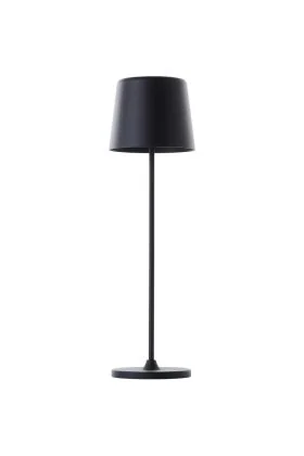 Brilliant Kaami G90939/76 zwarte USB oplaadbare terraslamp