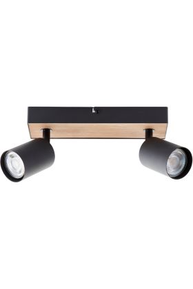 Brilliant Jello G93069/76 zwarte spot met hout