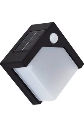 Solarlamp Camino zwart 14cm