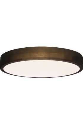 Brilliant Slimline G97013/70 donker houten plafonniere