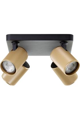Brilliant Marty G99204/86 mat goud kleurige spot