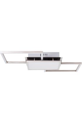 Plafondlamp Zelia staal 51cm