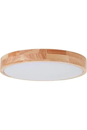 Plafonniere Slimline hout 39cm