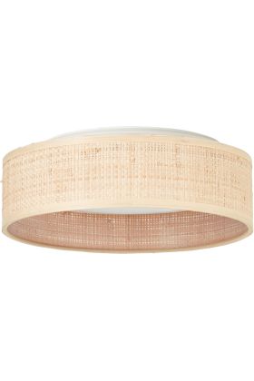 Plafonniere Zoe raffia 28cm