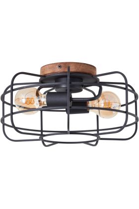 Brilliant Gwen 99707/66 stalen plafondlamp