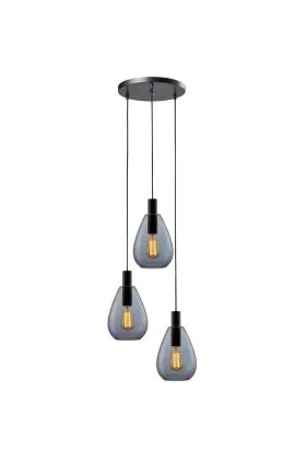 Freelight Dorato H2033SK rookglazen hanglamp