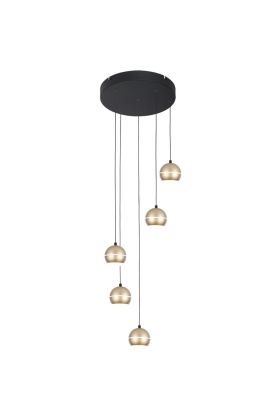 Freelight Bilia H4855GD goud kleurige hanglamp