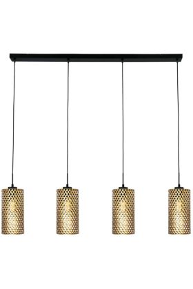 Freelight Cestino H8904G goud kleurige hanglamp